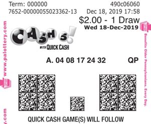 Note that Pennsylvania Cash 5 is also called PA Cash 5. . Pa lottery cash 5 results